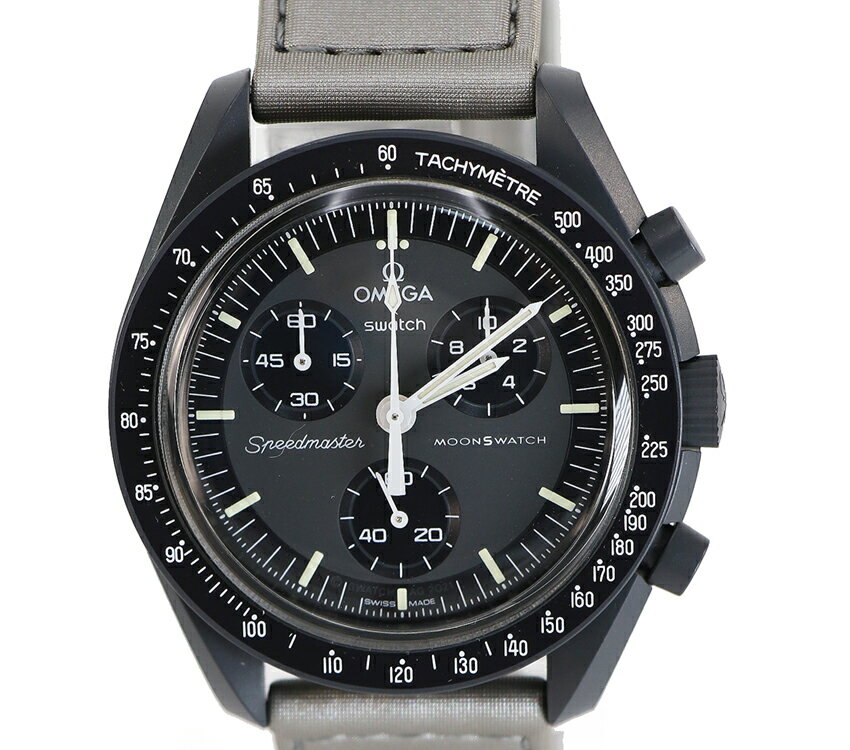 【中古】オメガxスウォッチ ミッシ�