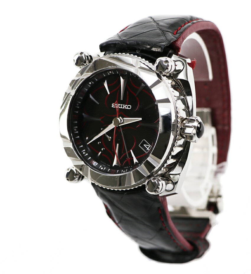 【中古】セイコー ガランテ SEIKO SBLA083/5R66-0AZ0 ガランテ アイアンハート 150本限定 スプリングドライブ メンズ