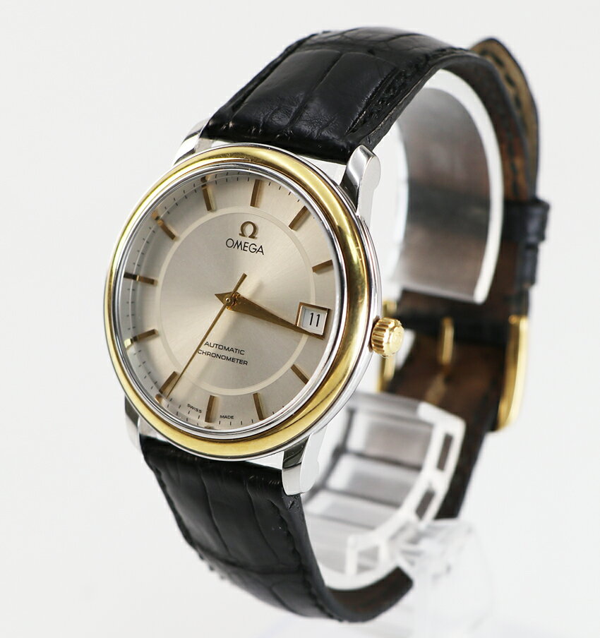 乐天商城 - 【中古】オメガ OMEGA 4700.21 デビル プレステージ YGベゼル 自動巻き メンズ 腕時計