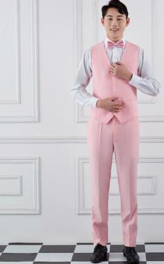 リクルートスーツ結婚式 ズボン＋ベスト＋シャツ 長袖 スリムスーツビジネススーツ 忘年会司会 フォーマルスーツ