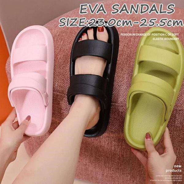 つっかけ ラバーサンダル ビーチ ぺたんこサンダル サンダル スリッパ スポーツサンダル 2WAY ジュニア アウトドア