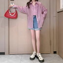 カジュアル 女の子 可愛 小学生 春夏 シアーブラウス 通学 2点セット トップス キッズ 長袖 インナーキャミソール付き ガーリー