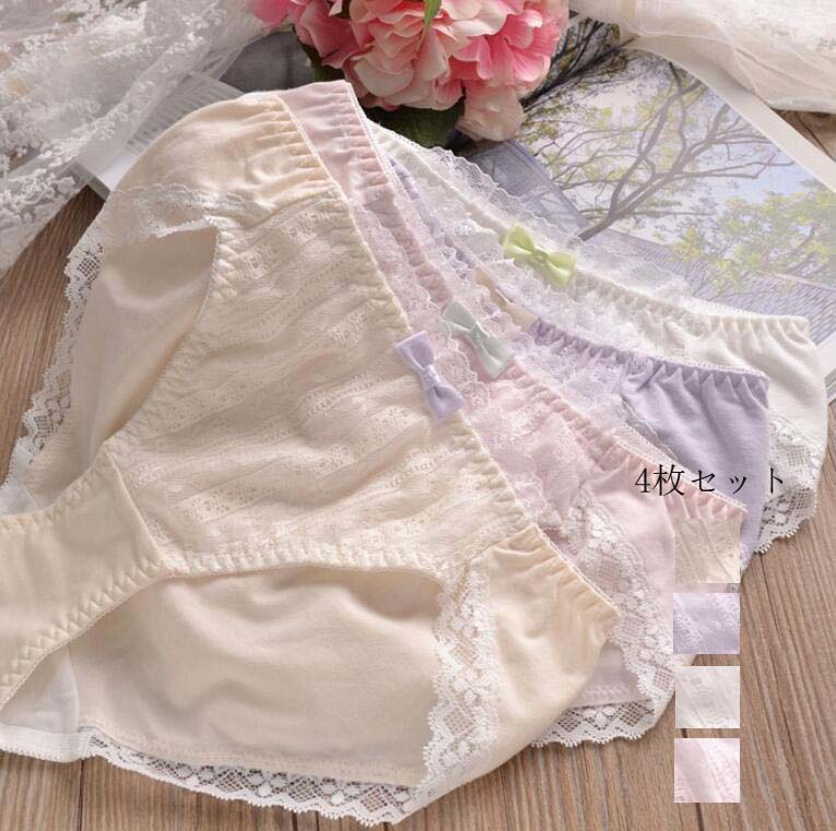 パンティ パンツ ショーツセット シームレス 下着 薄手 激安 すっぽり ショーツのみ 美尻 リボン ファ..