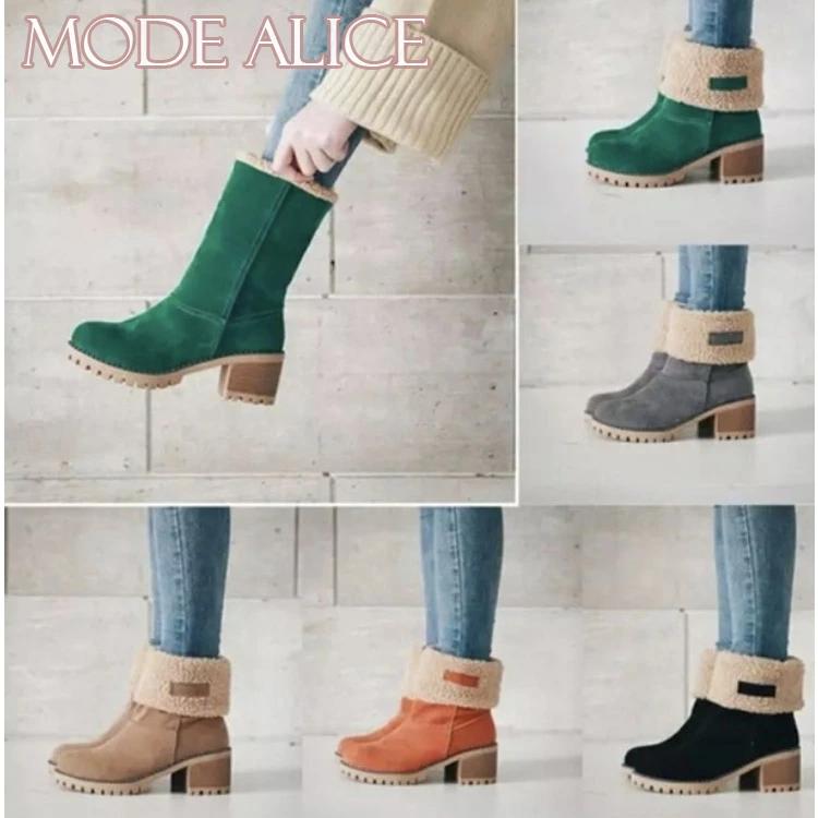 内ボア ブラック 黒 痛くない ムートンブーツ ローヒール レディース 保温 あ スエード サイドゴアブーツ 2ways ショートブーツ