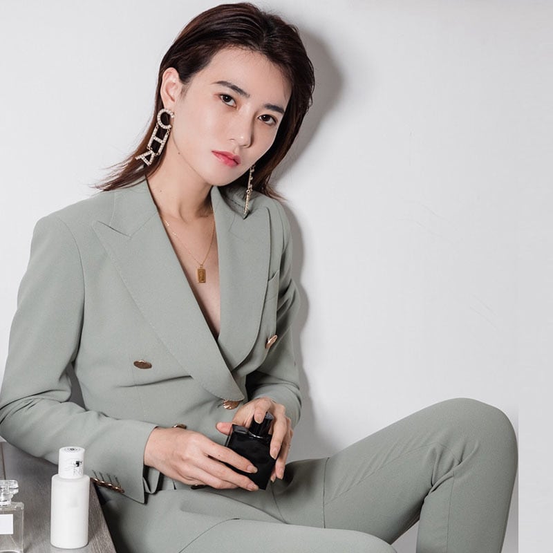 スーツ お得 細身 ジャケット 上下セット 袖あり 2点セット ストレート ツーピース スリム 長袖 かわいい 大人 ストレートパンツ