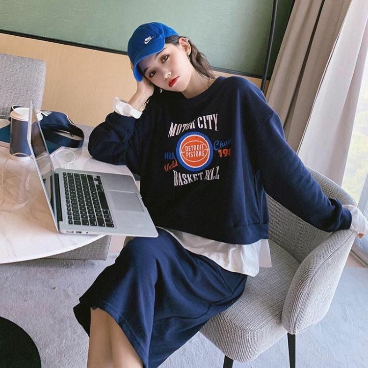 シンプル トレンド 旅行 ロングTシャツ ロンT Tシャツ パーカー カットソー 産前産後 長袖 部屋着 スウ..