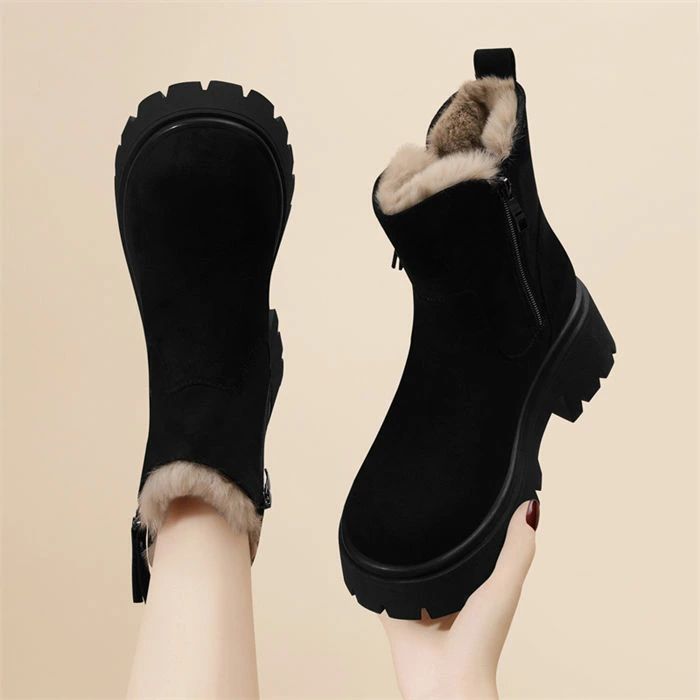 秋冬 滑り止め あったか 歩きやすい ロングブーツ 厚底 ブーツ ロング おしゃれ 雪靴 防寒靴 ウィンター 冬靴 女性用 スノーシ
