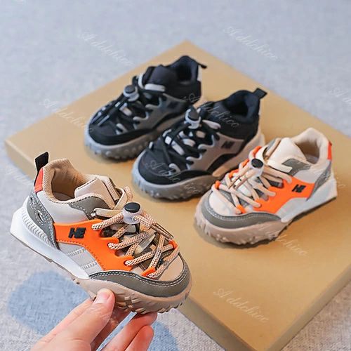 Shoes - 6歳 5歳 4歳 3歳 2歳 柔らかい 軽量 アウトドア 歩きやすい 滑りにくい プレゼント 秋 夏 春 キッズシューズ マジックテープ ジ