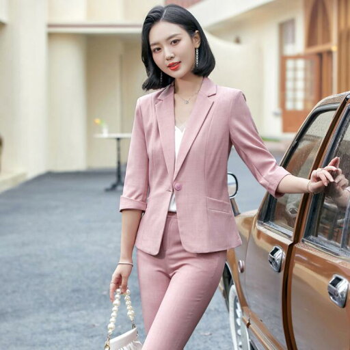 パンツセット/スカートセット 秋春 レディース フォーマル ビジネススーツ OL 通勤 2点セットスーツ 着 制服 オフィス 送料無料 パンツセット/スカートセット 秋春 レディース フォーマル ビジネススーツ OL 通勤 2点セットスーツ 着 制服 オフィス 送料無料