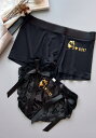 夫婦 ペアルック お揃い ペア下着男女 プレゼント レディース ギフト ペアパンツ メンズ下着 2点セッ レース セクシー ショーツ