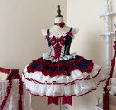 レディースフリルレース ロリィタ jsk Lolita コスプレ ロリータ ワインカート少女ワンピ 日常服ゴスロリワンピース人形師 OP o