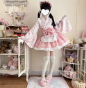 ロリィタ レディースフリルレース 少女 jskopロリータスカートストラップス 日常服ゴスロリ人形師 コスプレ ロリータ Lolita OP