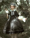 ロリータ Lolita レディースフリルレース OP 日常服ゴスロリワンピース人形師 ゴージ ワインカート少女ワンピ ロリィタ コスプレ