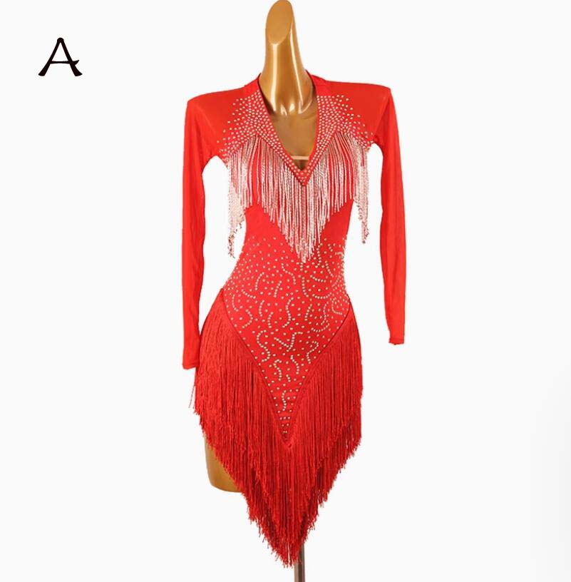 社交ダンス衣装 練習着 ワンピース おしゃれ ルンバ 高品質 サンバ衣装 レディース タ ラテンドレス ラテンダンスドレス ラテン