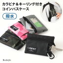 定期入れ メンズ キーケ コインケース パスケース カードケース マルチ 小銭入れ コインパスケース 撥水 背面クリア レディース