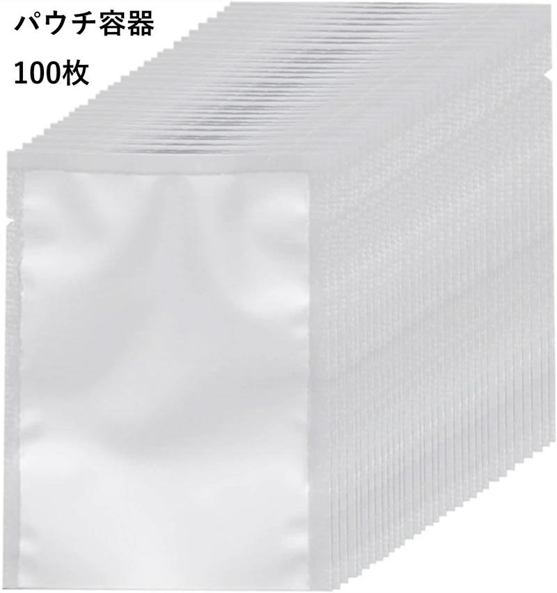 液体個包 小分け用 シャンプー 詰め替え トラベル 小分け100枚 化粧水 パウチ ヘアアイロンの熱で封ができる パウチ 乳液 熱圧着