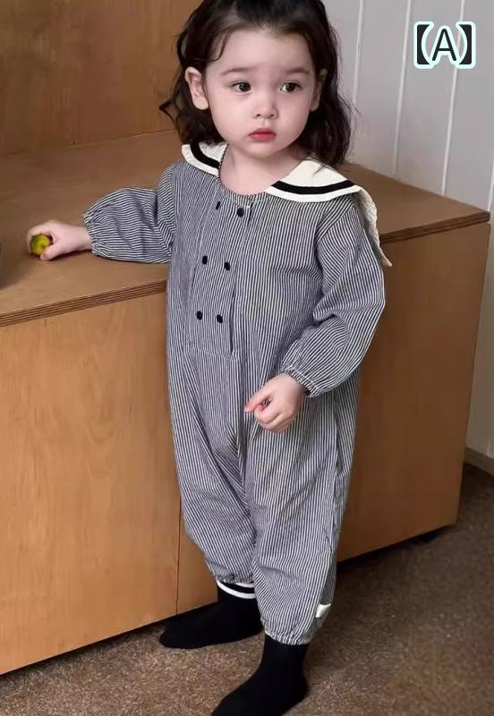 セーラー 90 100 キッズウェア お出かけ 上品 着回し ベビーファッション 男女兼用...
