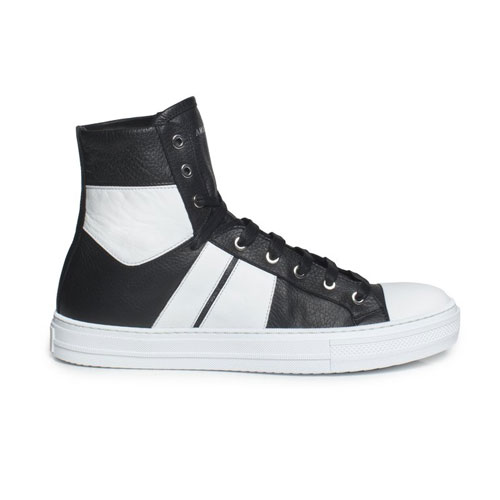 AMIRISUNSET SNEAKER BLACK/WHITEアミリ サンセット ハイカット スニーカー