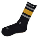 楽天EIGHTH SENSE 楽天市場店CHROME HEARTSClassic Stripe Socks - Black / Yellowクロムハーツロゴ ソックス 靴下