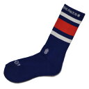 楽天EIGHTH SENSE 楽天市場店CHROME HEARTSClassic Stripe Socks - Blue / Redクロムハーツクラシック ストライプ ソックス 靴下 ブルー レッド