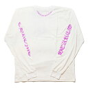 クロムハーツ CHROME HEARTSNeck & Arm CH Logo L/S T-Shirtクロムハーツネック アーム ロゴ ロング Tシャツ ホワイト