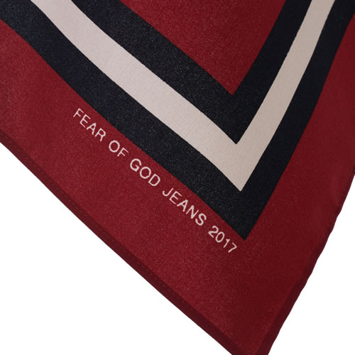 FEAR OF GOD - SIGNATURE SCARF ���� �������� �Х���� �ե������֥��å�