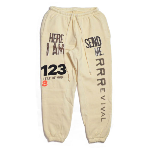 Rakuten - FEAR OF GOD X RRR 123 REVIVAL SWEATPANTSフィアオブゴッド スエット パンツコラボ 限定