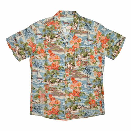 Off-WhiteMULTICOLOR HAWAIAN SHIRT ALL OVER NO COLオフホワイト ハワイアン シャツ