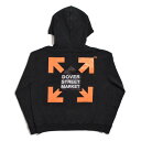 楽天EIGHTH SENSE 楽天市場店Off-WhiteDSM VINTAGE “Fluro Rebellion HOODIE” BLACK ORANGEオフホワイト ドーバーストリートマーケット 限定 コラボ パーカ プルオーバー