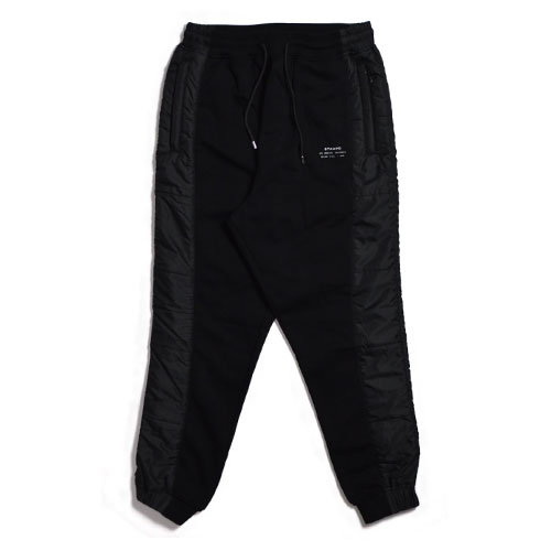 Rakuten - STAMPDStacked Puffer Sweatpantスタンプドナイロン スエット パンツ