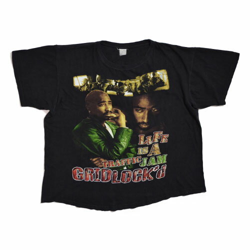 TUPAC LIFE IS A TRAFFIC JAM / MAKAVELI Vintage T-shirt ヴィンテージ Tシャツ 古着 2pac ツーパック