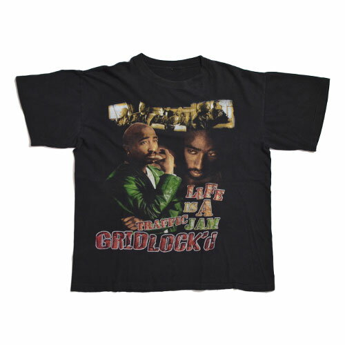 TUPAC LIFE IS A TRAFFIC JAM / MAKAVELI Vintage T-shirt ヴィンテージ Tシャツ 古着 2pac ツーパック