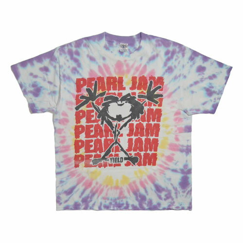 PEARL JAM YIELD '98 Tie Dyeパールジャム タイダイVintage T-shirtヴィンテージ Tシャツ 古着