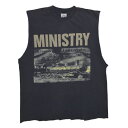 MINISTRY JUST ONE FIX Burroughs TRAIN ミニストリー Vintage T-shirt ヴィンテージ Tシャツ 古着