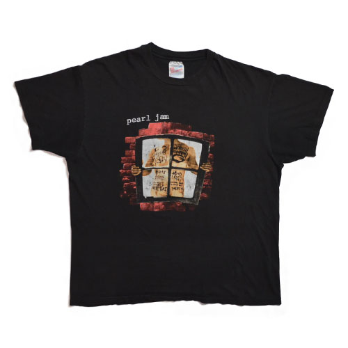 PEARL JAMwindow painパールジャムVintage T-shirt ヴィンテージ Tシャツ 古着