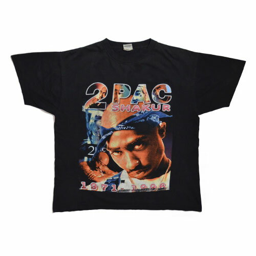 Tupac 2PAC SHAKUR ONLY GOD CAN JUGE MEツーパックVintage T-shirt ヴィンテージ Tシャツ 古着