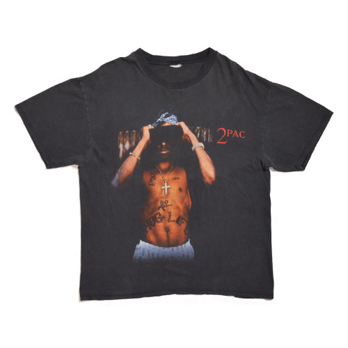 2pacall eyes on meVintage T-shirt ヴィンテージ Tシャツ 古着 Tupac ツーパック