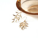 mnoi(ムノイ) / brass earrrings ピアス / イヤリング - weeping レディース アクセサリー 真鍮製 日本製 受注生産 ハンドメ...