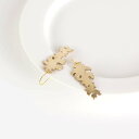 mnoi(ムノイ) / brass earrrings ピアス / イヤリング - lien レディース アクセサリー 真鍮製 日本製 受注生産 ハンドメイド