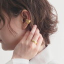 \ 楽天 スーパーセール! / BYOKA ビョーカ イヤーカフ GE3202 G.SANDY EARCUFF イヤカフ ゴールド (片耳タイプ) ファッション プチギフト お祝い 買いまわり プレゼント レディース アクセサリー 人気 マット 大人(4)