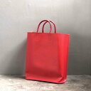 COURTNEY ORLA コートニーオーラ CURVE TOTE l レッド/キャメル CRV22FPV014003RD/CAM トートバッグ 縦長 大容量 ...