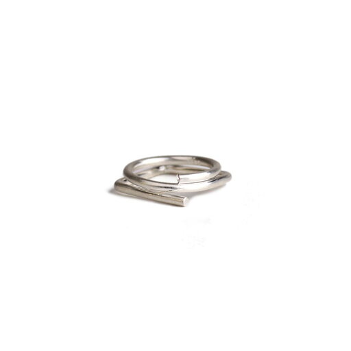 _Fot フォート round wire ring L_form silver ラウンド ワイヤー リング シルバー 1306a_rl 約12号 シンプル カジュアル人気 大人 20代 30代 40代 50代 60代 真鍮 brass 指輪 レディース _Fot フォート round wire ring L_form silver ラウンド ワイヤー リング シルバー 1306a_rl 約12号 シンプル カジュアル人気 大人 20代 30代 40代 50代 60代 真鍮 brass 指輪 レディース