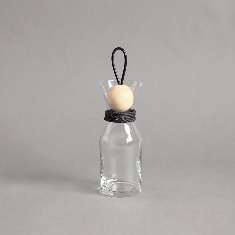 _Fot (フォート) / 1806k_m Knot glass M ガラス フラワー ベース - ブラック