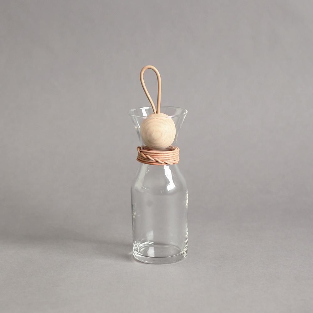 _Fot (フォート) / 1806k_m Knot glass M ガラス フラワー ベース - ナチュラル