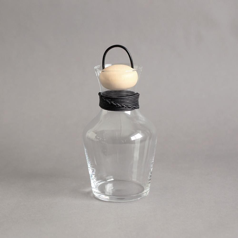 _Fot (フォート) / 1807k_l Knot glass L ガラス フラワー ベース - ブラック