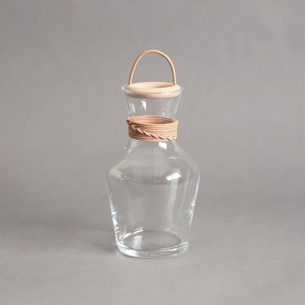 _Fot (フォート) / 1807k_l Knot glass L ガラス フラワー ベース - ブラック