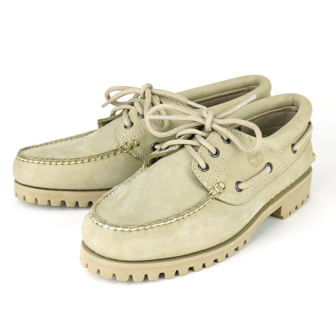 Timberland ティンバーランド 3 Eye Classic Lug Light Brown Nubuck A5P4Z スリーアイ クラシックラグ ライトブラウンヌバック オーセンティック ボートシューズ モカシン ベージュ スエード スウェード 靴 ブーツ シューレースメンズ ローカット 定番