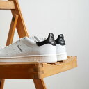 adidas / STAN SMITH LUX アディダス スタンスミス ラックス クリスタルホワイト/オフホワイト/コアブラック HQ6785 本革 スニーカー 白 メンズ 限定 ローカット 送料無料 通学 定番 ポイント 消化 オリジナル靴紐プレゼント中