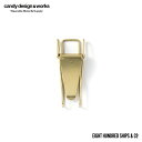 CANDY DESIGN & WORKS (キャンディーデザインワークス) / Hopper Double Clip CHW-01 ホッパー ダブルクリップ - Brass ブラス マネークリップ カードホルダー お財布 あす楽 即日発送 即納 プチギフト お祝い 贈り物 ポイント 消化 買いまわり プレゼント 母の日