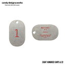 CANDY DESIGN WORKS (キャンディーデザインワークス) / Lunar Calendar Plate Key Tag CK-14 ルナーカレンダープレートキータグ - White×Red ホワイト×レッド ナンバー 誕生月 太陽暦 数字 プレート キーホルダー CDW あす楽 即日発送 即納 プレゼント ポイント 消化